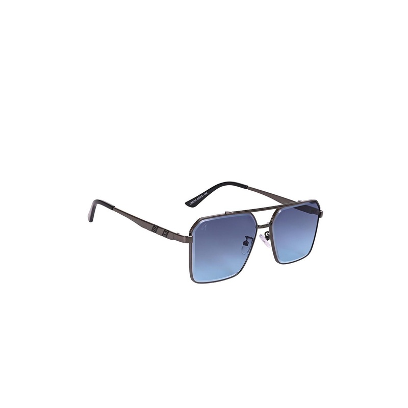 AISLIN Men Wayfarer Sunglasses with UV Protected Lens ES_12872-91-AS-58239-BLU-GNBK-WF