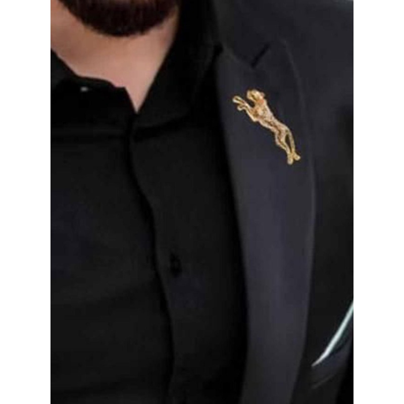 Curren Statement Jaguar Lapel PIn Brooch