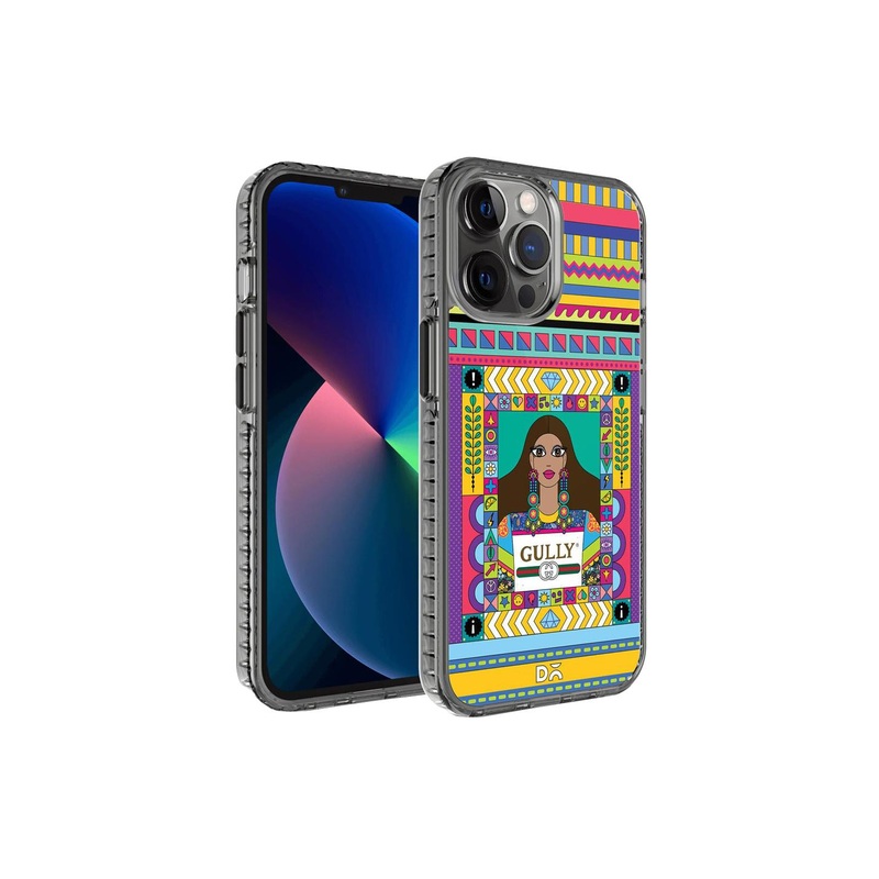 DailyObjects  Multi-Coloured Gully Gal Printed iPhone 12 Pro Max Phone Case