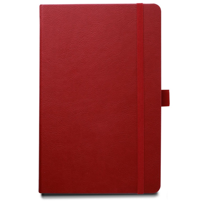 Doodle A5 Notebook Executive Office Diary|160 pages of 80 gsm – Red
