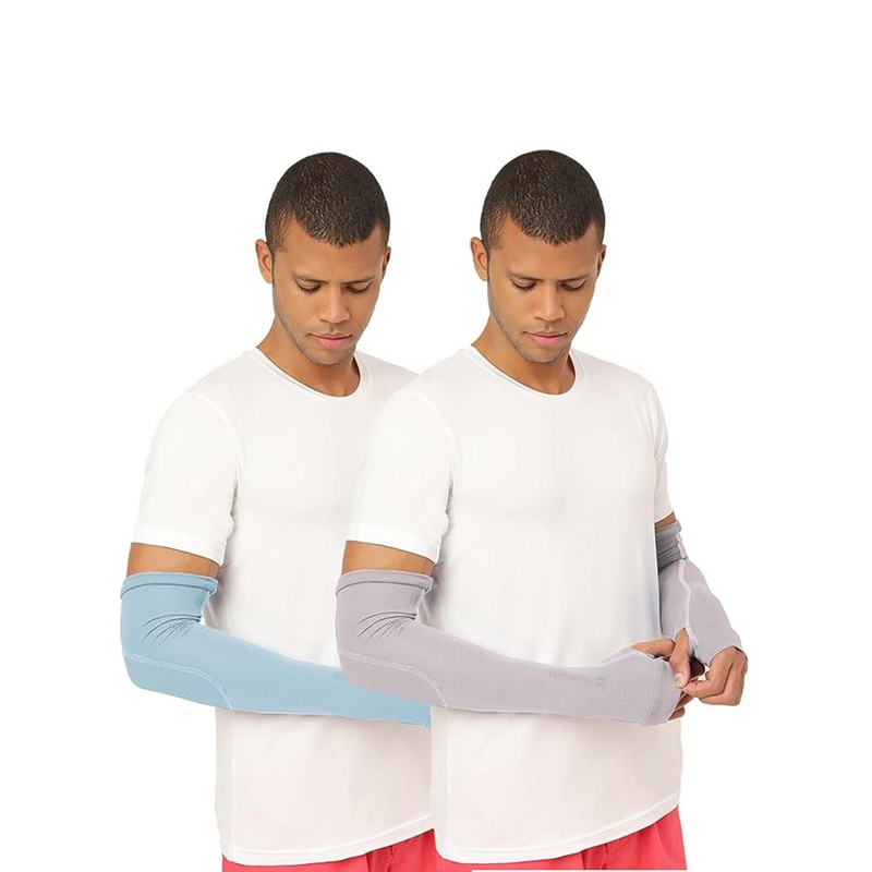 FREECULTR Pack Of 2 Unisex Patterned Breathable Bamboo Cotton Riding Gloves