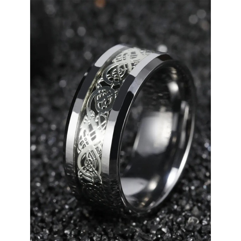 Heer Collection Platinum-Plated Thumb Finger Ring
