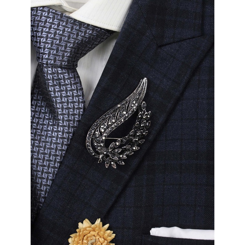 Kavove Men Twilight Fern Brooch