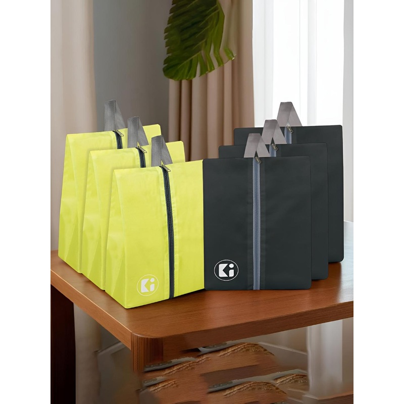 Kuber Industries Pack Of 6 Water Proof Shoe Bag