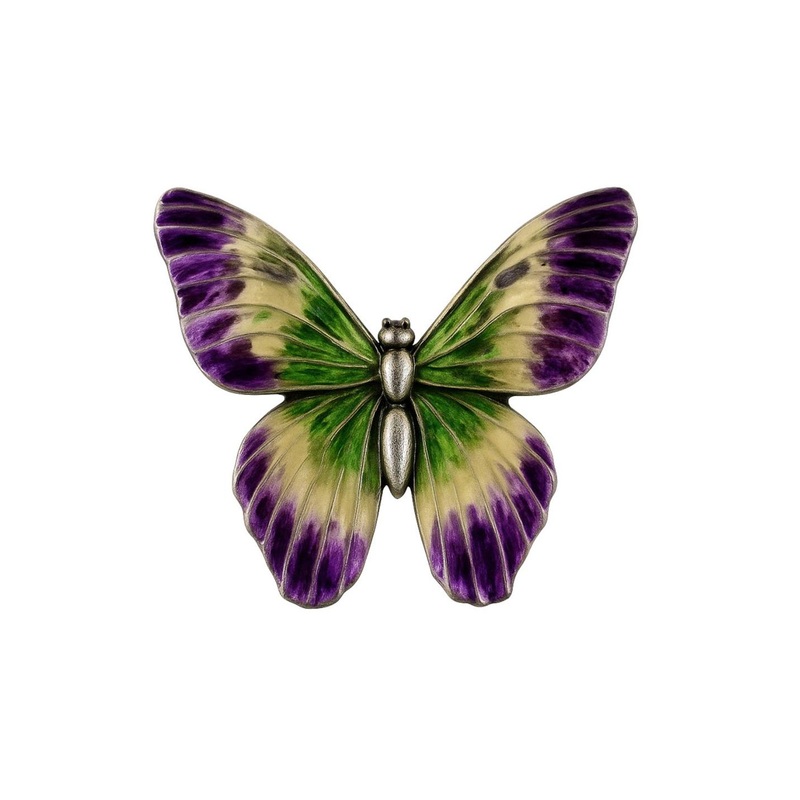 Leonardi Men Statement Butterfly Brooch