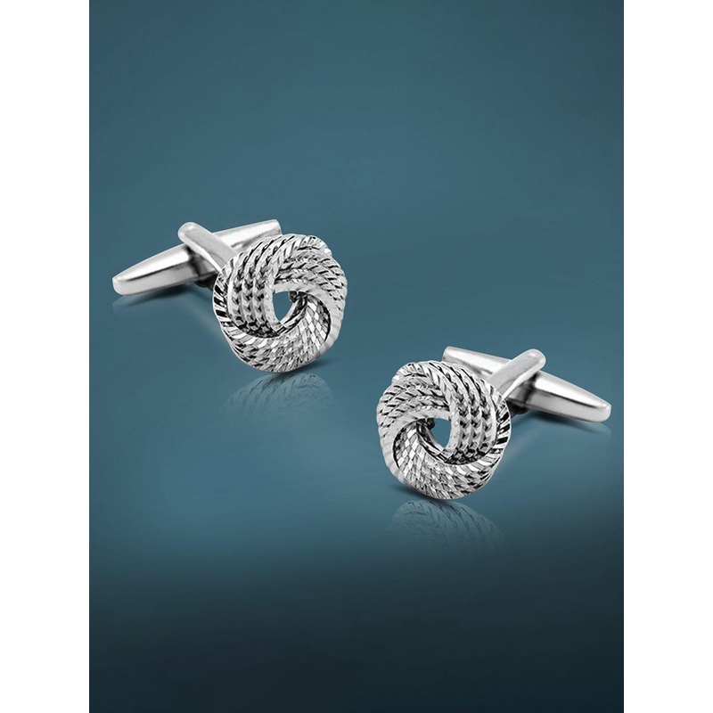 Peora Men Round Cufflink