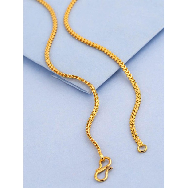 SANAA CREATIONS Unisex Gold-Plated Antique Chain