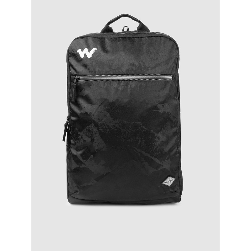 Wildcraft Unisex Black Printed Evo1 Jacq Backpack