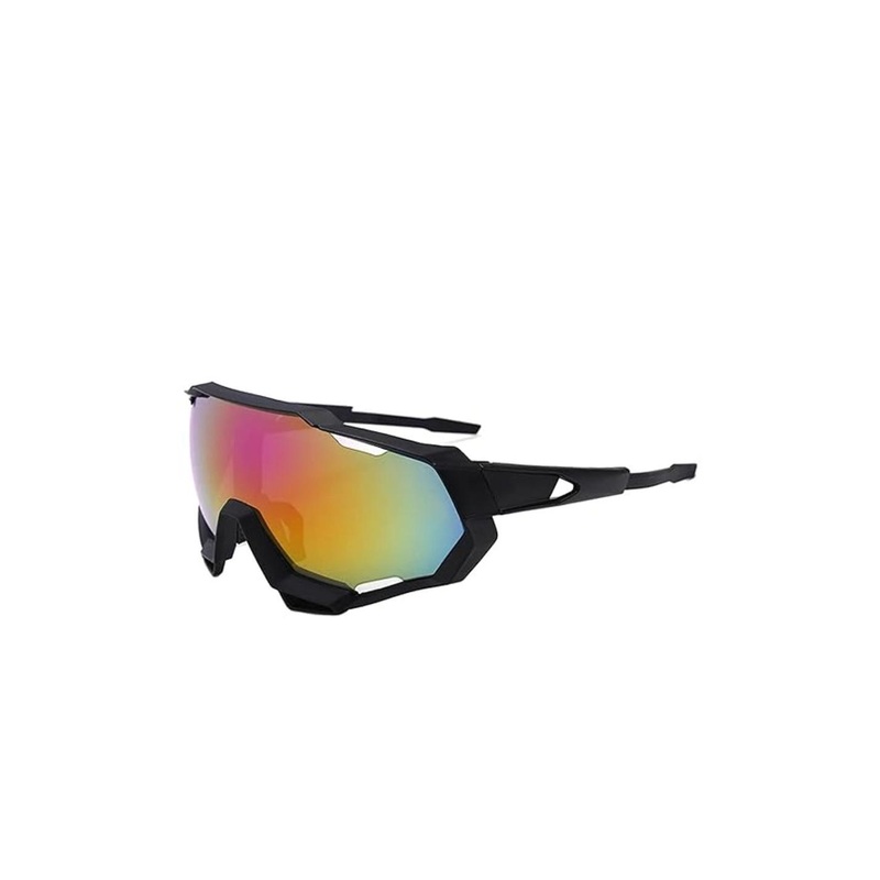 AUGEN Unisex Full Rim Shield Sunglasses with UV Protected Lens VI-SG-154-C3