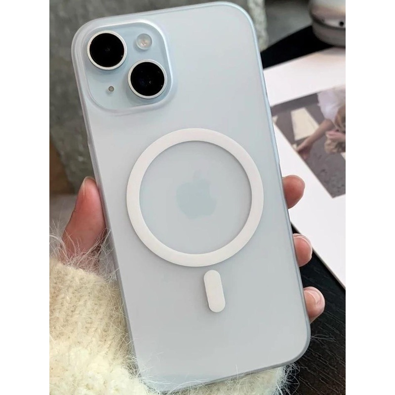 CASE CREATION Translucent Matte Finish iPhone 13 Pro Max Bumper Case Mobile Accessories