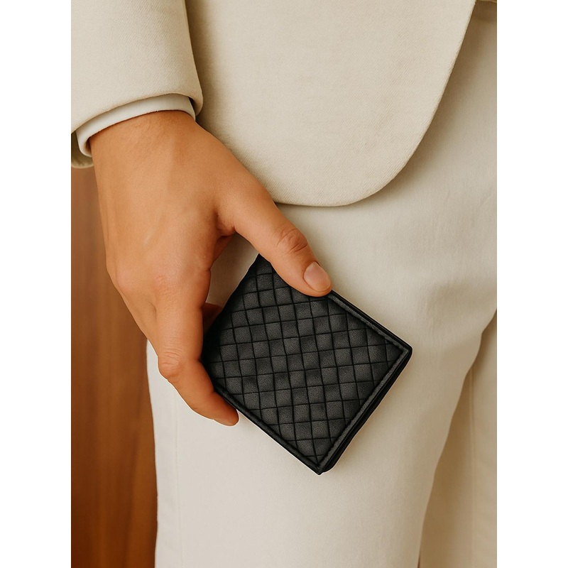 Celtic Men Striped Leather TwoFold Wallet