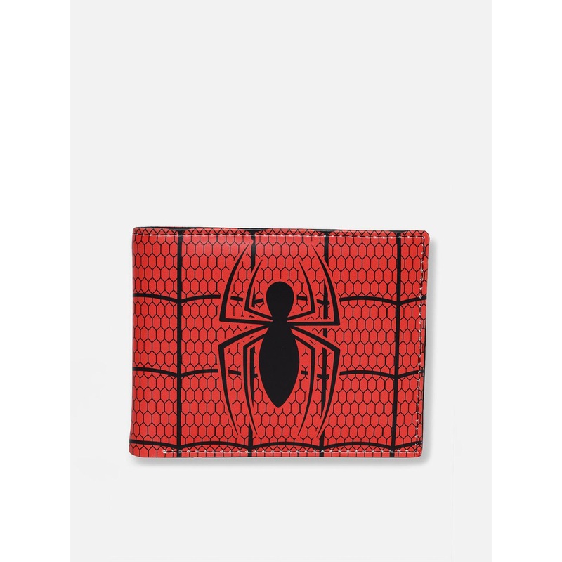 Kara Spider Man Printed Two Fold Wallet
