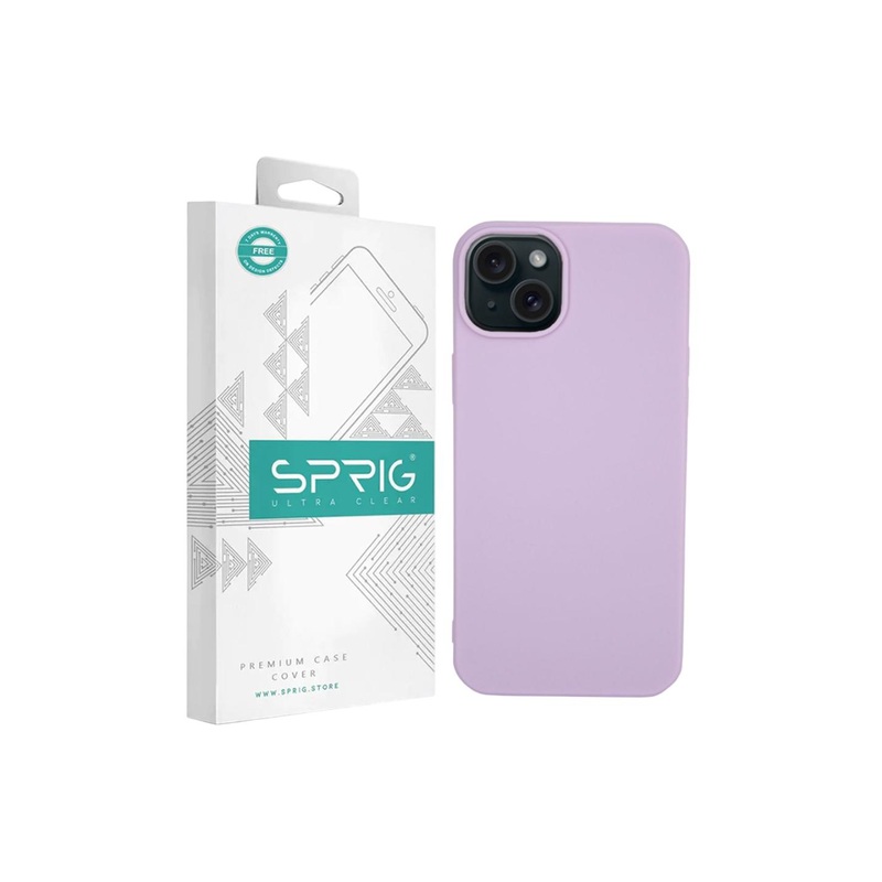 SPRIG iPhone 15 TPU Matte Back Cover