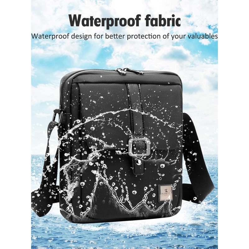 THE CLOWNFISH Solid Waterproof Messenger Bag