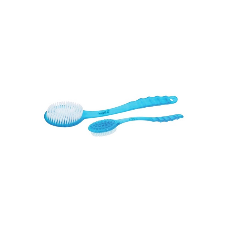 babila Ultra Soft Bristle Bath Brush With Massager