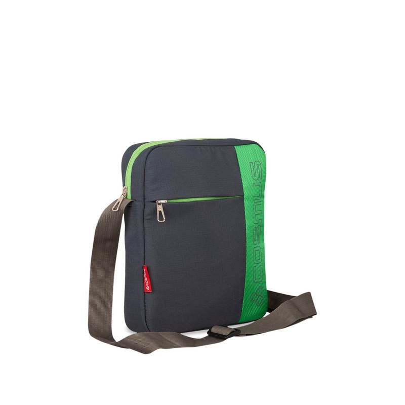 COSMUS Grey Structured Sling Bag