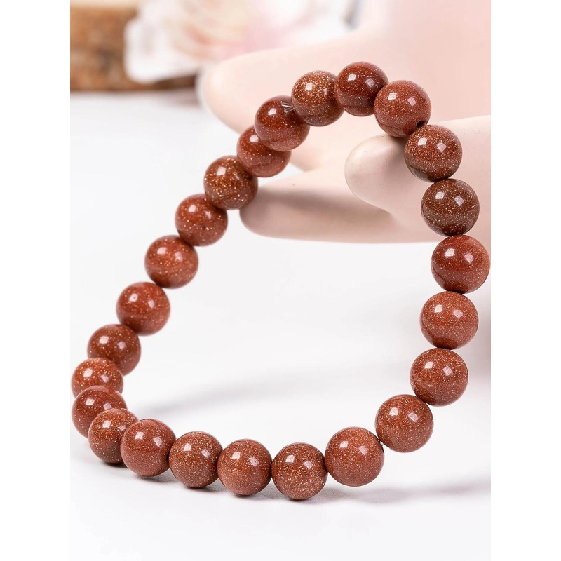 craftNyou Unisex Sunstone Bracelet