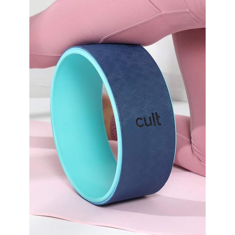 CULT Blue Yoga Wheel for Stretching and Balance