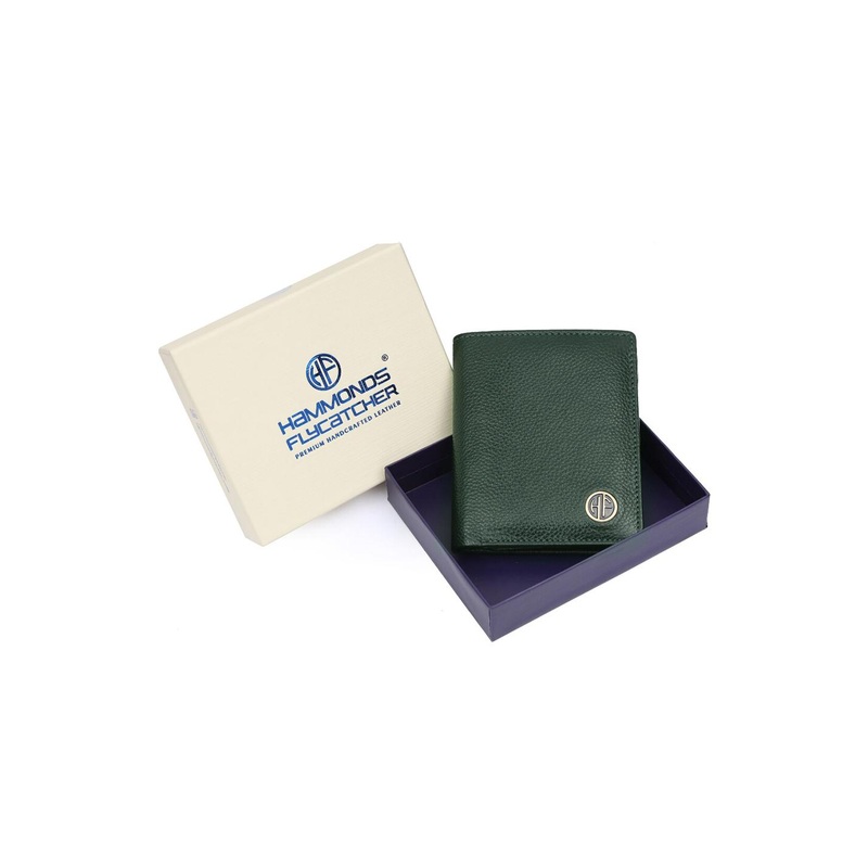 HAMMONDS FLYCATCHER Men Textured Leather Two Fold Wallet