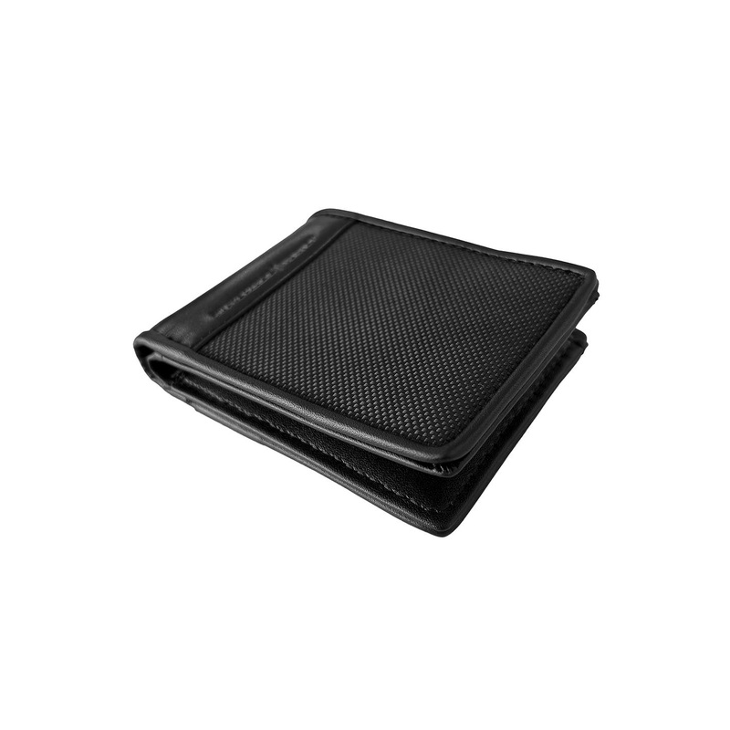 Nu Republic Unisex Textured Leather Two Fold Wallet