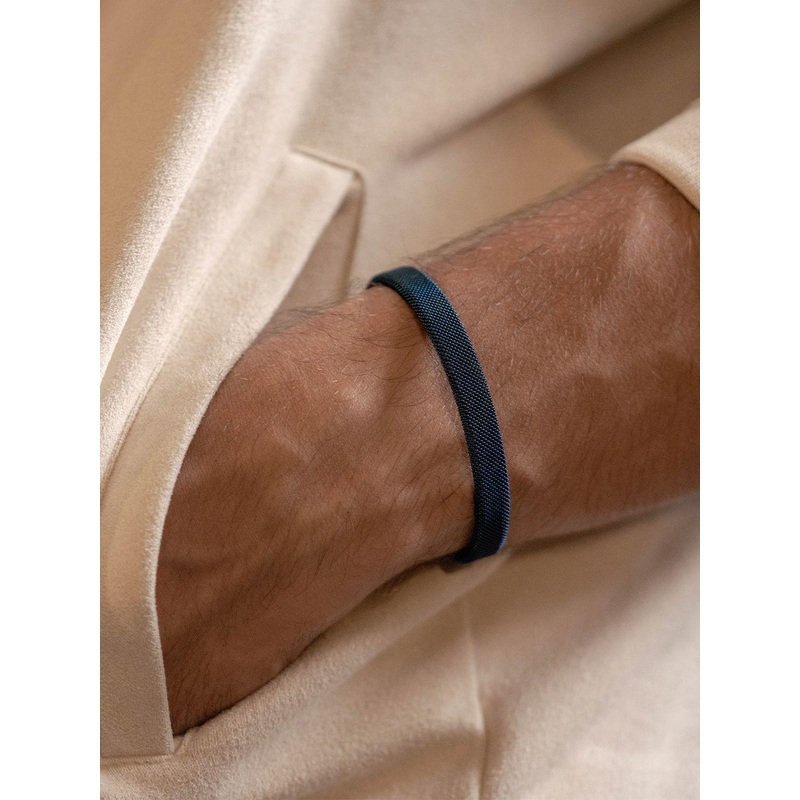 SWASHAA Men Shaan Stainless Steel Cuff Bracelet