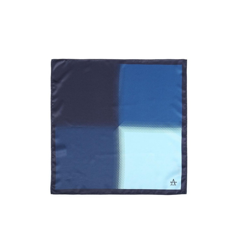 Arrow Three Patterned Printed Pocket Square