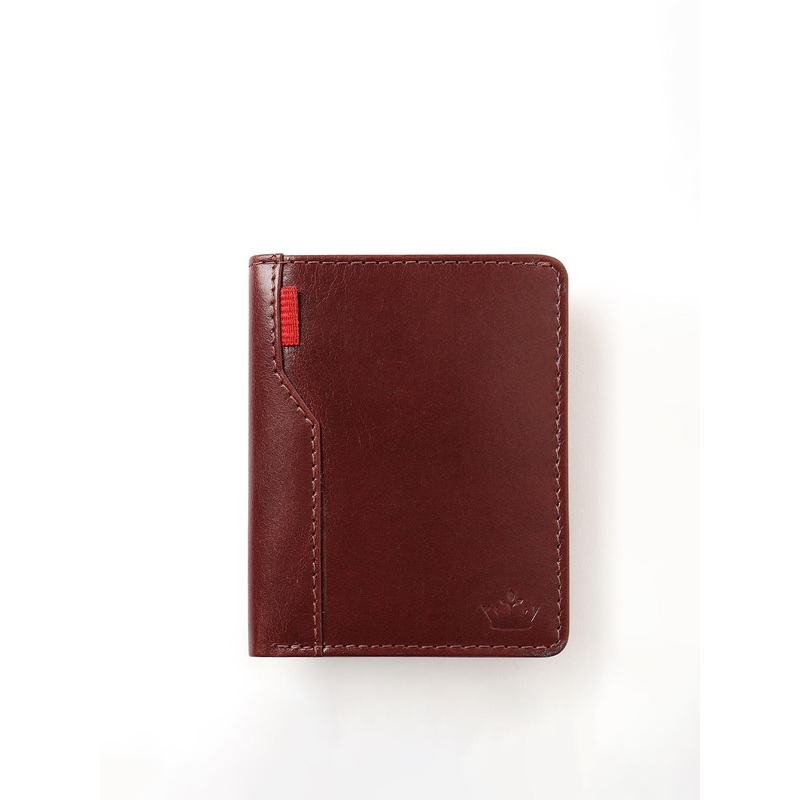 BBELLE CO. Men Solid ID Window Leather Slim  Bi-Fold Wallet