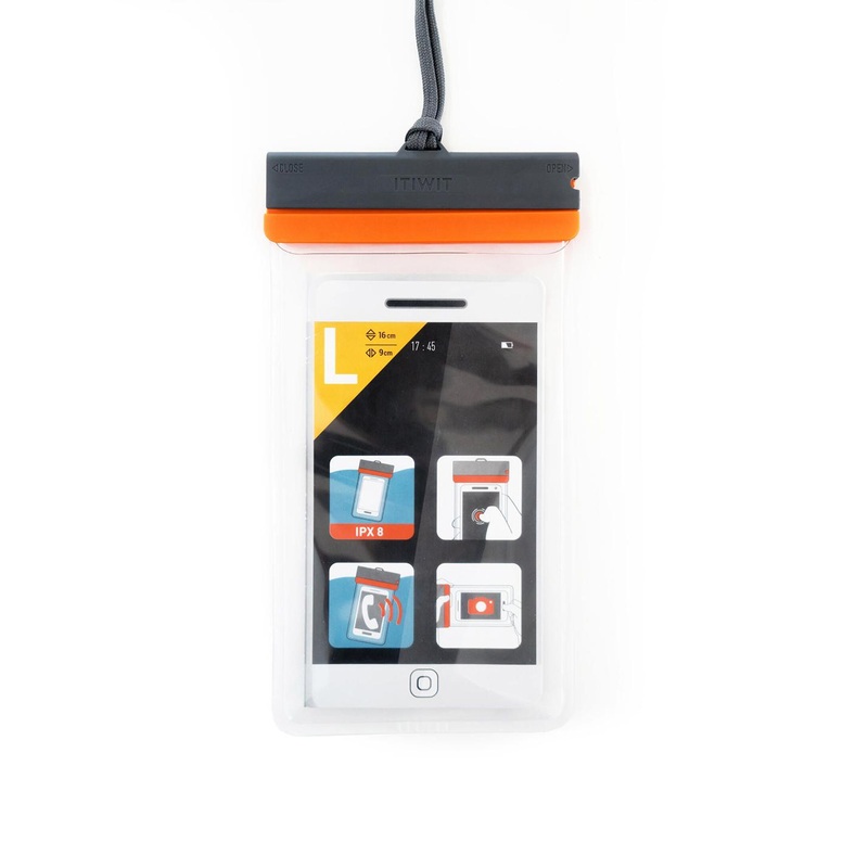 Decathlon NABAIJI – Transparent Waterproof Mobile Phone Pouch – IPx8