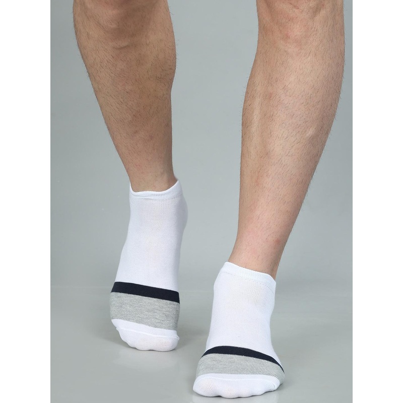 Dollar Socks Men Pack of 3 Cotton Ankle-Length Socks