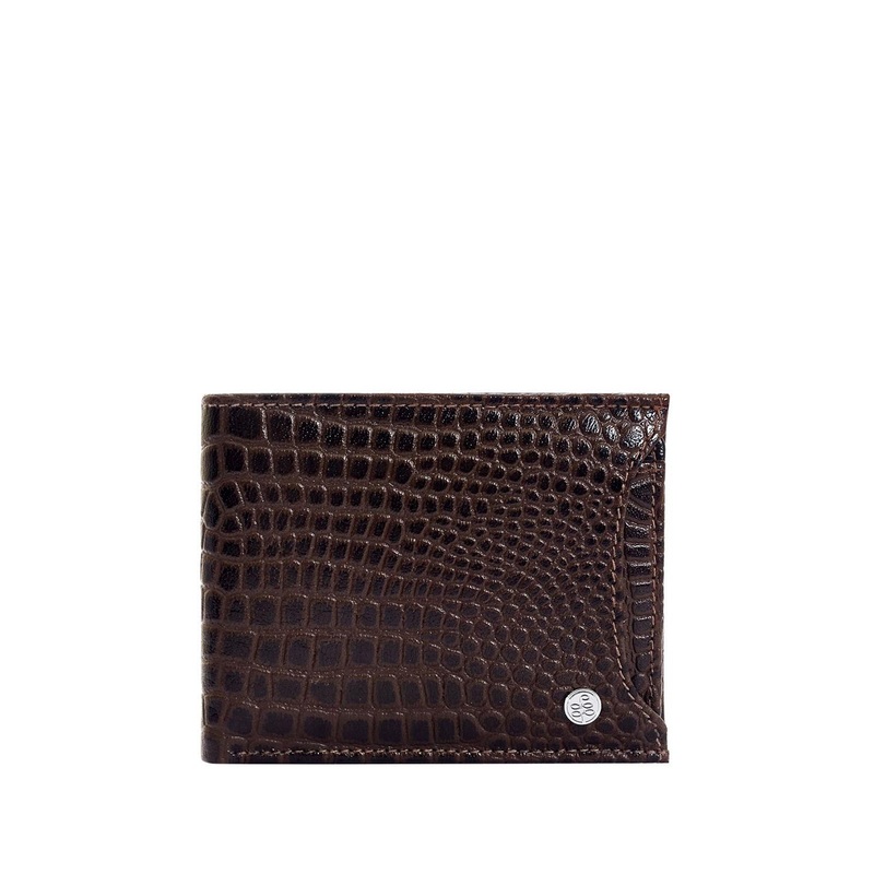 Eske MenTextured Leather Two Fold Wallet