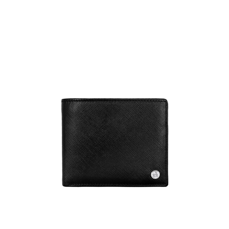 Eske Sampson Men Textured Leather Two Fold Wallet