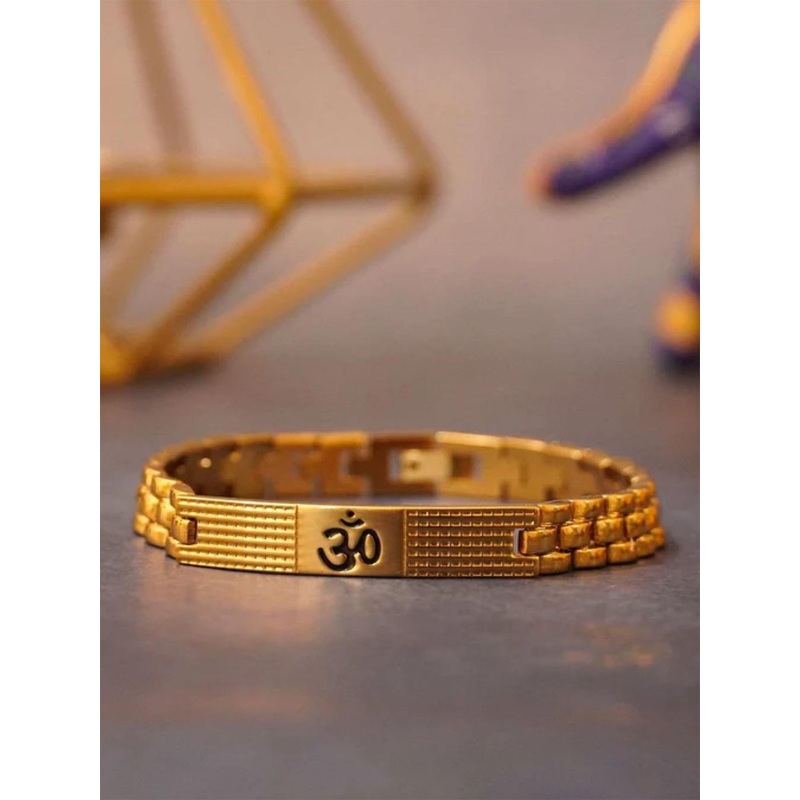 Japam Gold Plated Women’s Om Bracelet