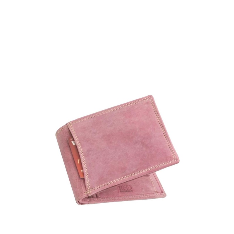 M Megrek Men Leather Three Fold Wallet