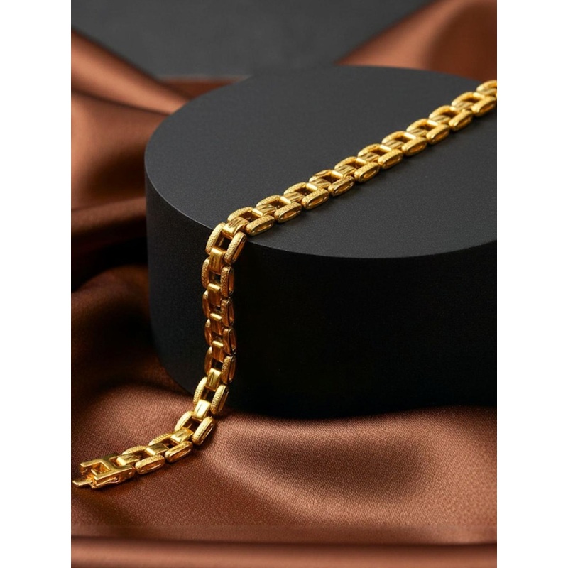 Roadster Gold Alloy  Bracelet