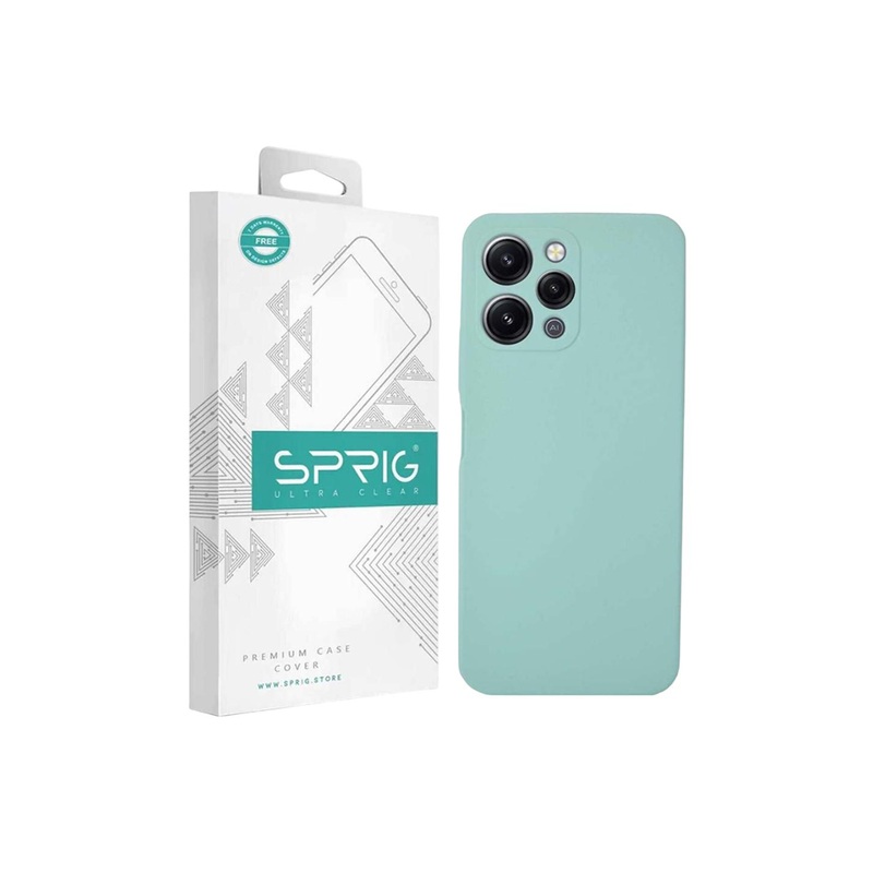 SPRIG Redmi 12 5G Liquid Silicone Back Cover