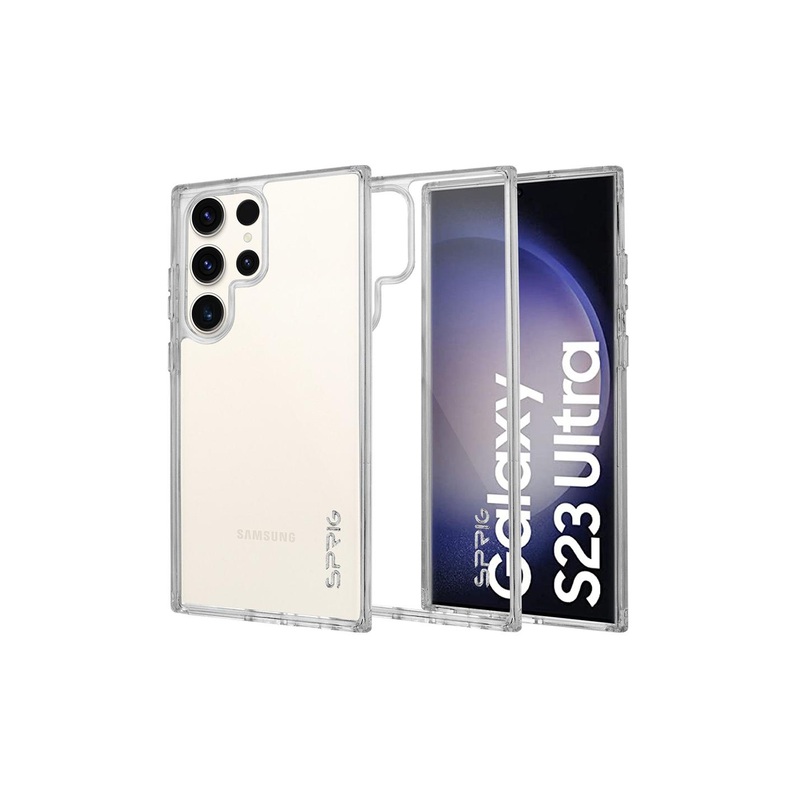 SPRIG Samsung Galaxy S23 Ultra 5G Bayer Transparent Back Cover