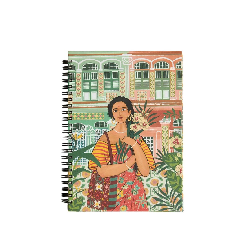 Chumbak Katong Flowershop Printed Notebook