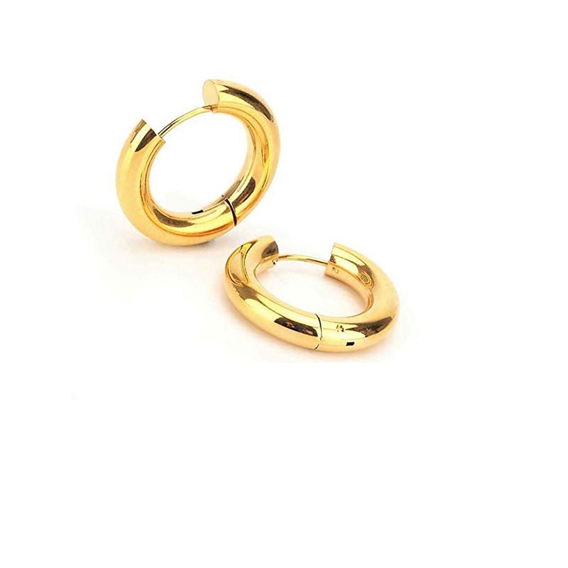 Crazy Fashion Contemporary Hoop Earrings