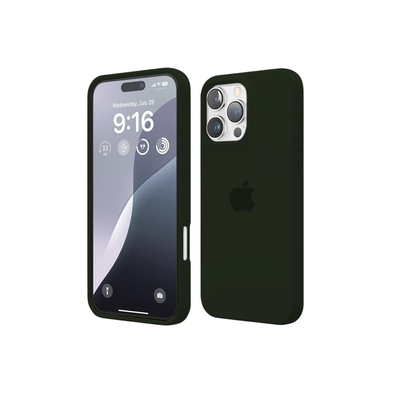 INNOPACE Unisex iPhone 16 Pro Max Solid Drop Protection Back Case