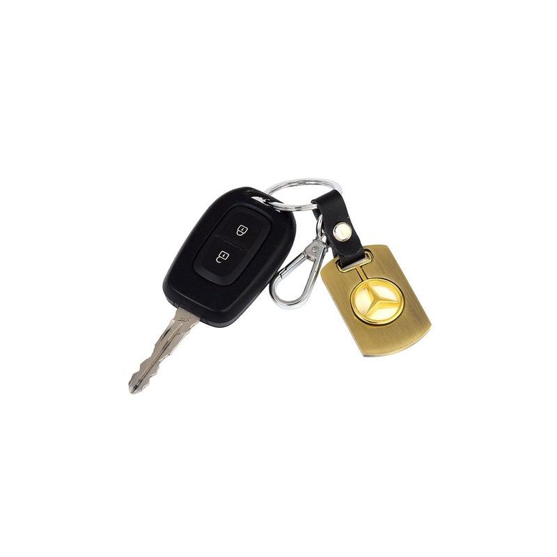 MEMOIR Gold Plated Stylish Car Keychain