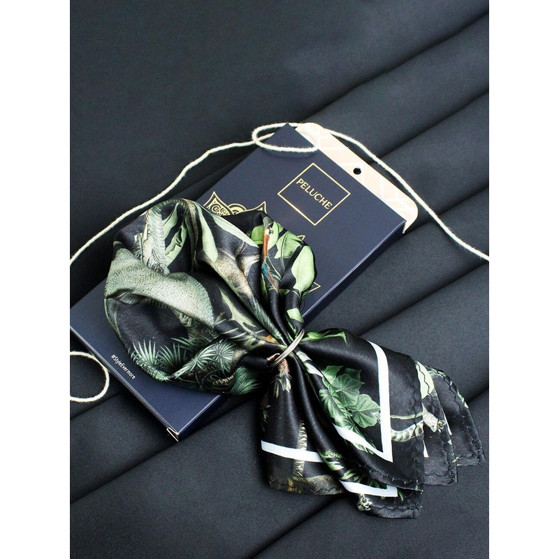 Peluche Men Jungle Allure Pocket Square