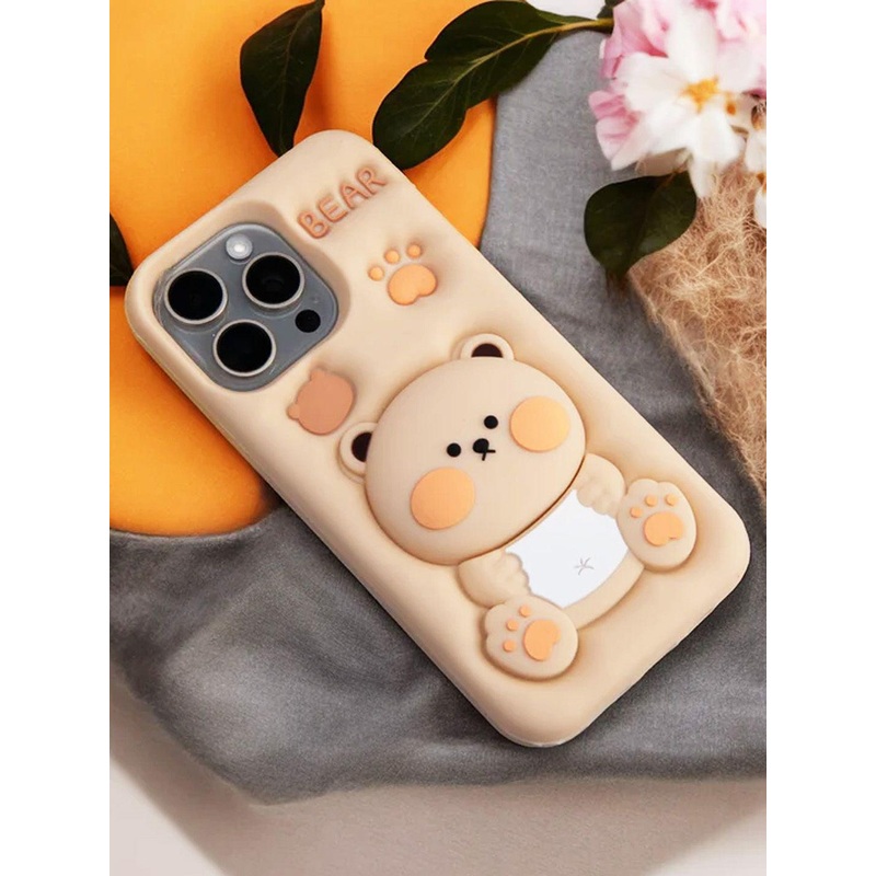 TREEMODA Silicon Pop-up iPhone 15 Promax Back Case Mobile Accessories