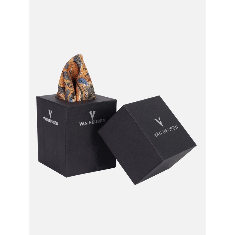 Van Heusen Men Paisley Print Pocket Square