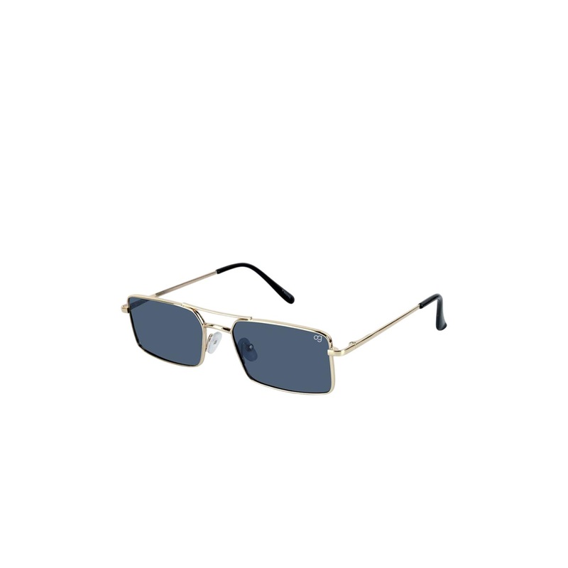 Woggles Unisex Rectangle Sunglasses with UV Protected Lens WOMF-MR-6292C7