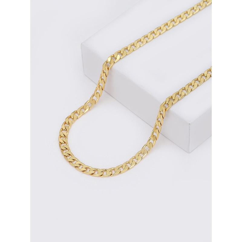 18kt God Plated Gourmette Chain