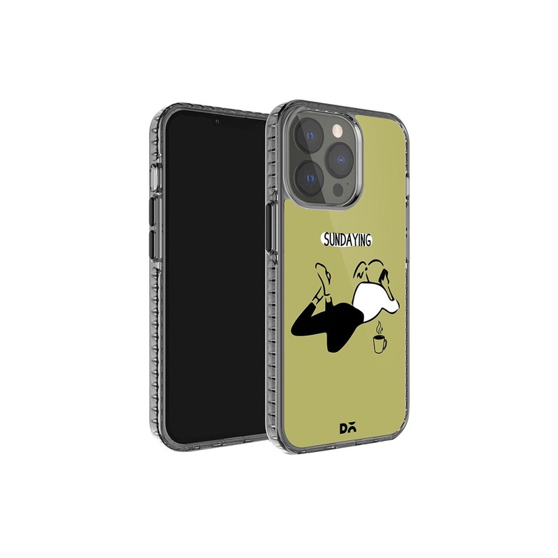 DailyObjects Stride 2.0 Sundaying Printed iPhone 15 Pro Phone Case Cover