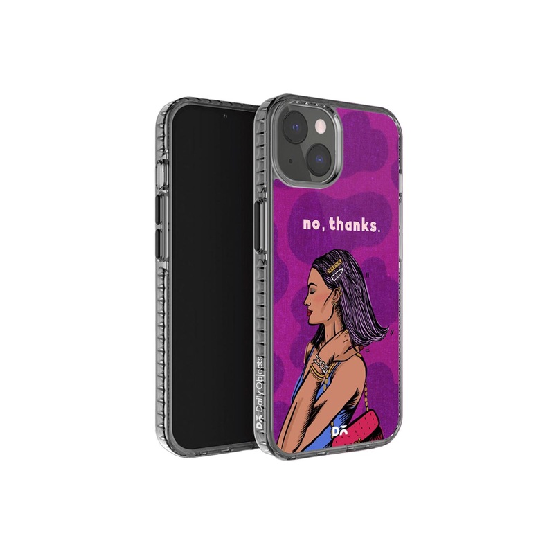 DailyObjects Unisex No thanks Stride iPhone 14 Phone Case Cover