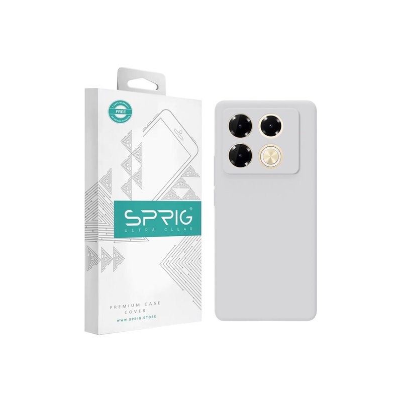 SPRIG Infinix 40 Pro Liquid Silicone Back Cover