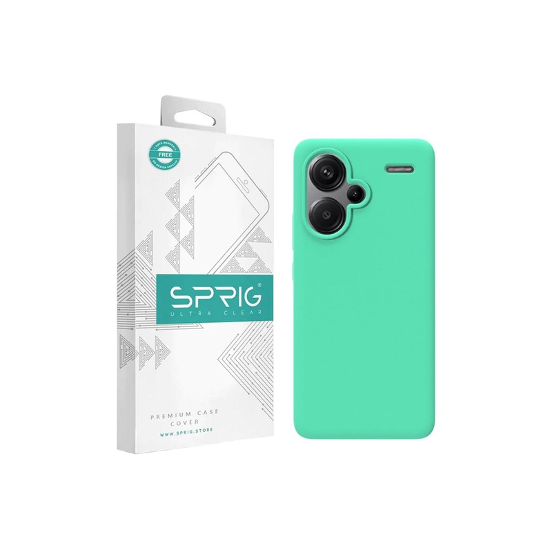 SPRIG Redmi Note 13 pro plus Liquid Silicone Back Cover
