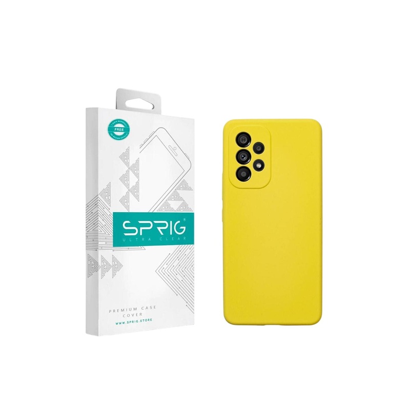 SPRIG Samsung Galaxy M53 5G Liquid Silicone Back Cover